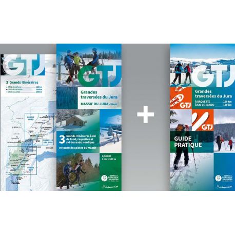 COFFRET GUIDE PRATIQUE GTJ RAQUETTE & SKI DE RANDO