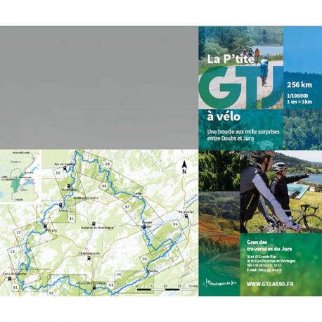 LA P'TITE GTJ A VELO 256 KM ENTRE DOUBS ET JURA