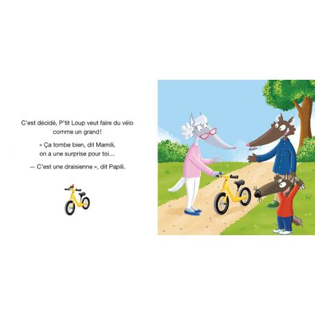 P'TIT LOUP FAIT DU VELO