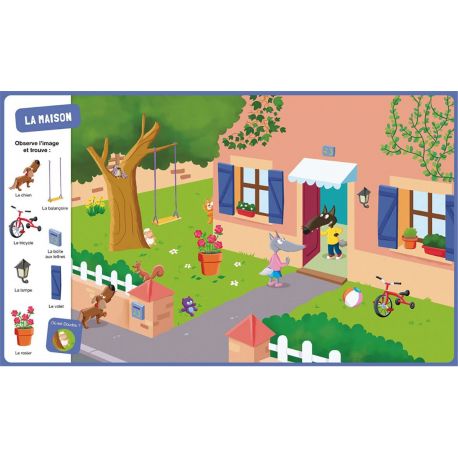 P'TIT LOUP CHERCHE ET TROUVE A LA MAISON