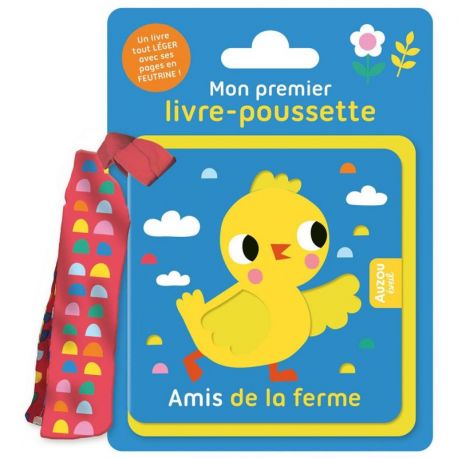 AMIS DE LA FERME - MON PREMIER LIVRE POUSSETTE