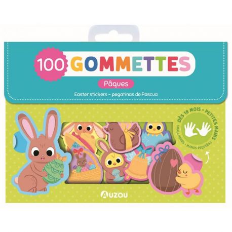 PAQUES - 100 GOMMETTES