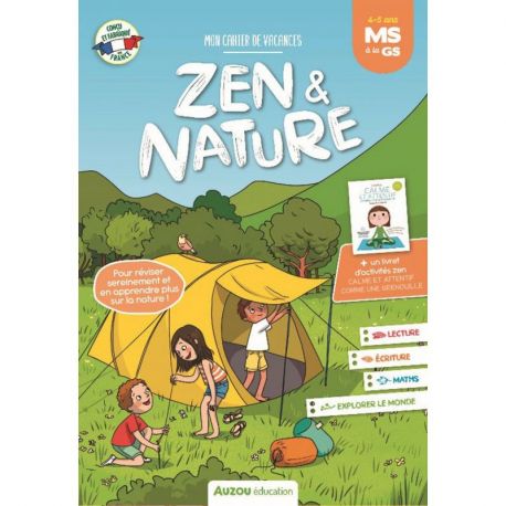 MON CAHIER DE VACANCES ZEN ET NATURE - DE LA MS A LA GS