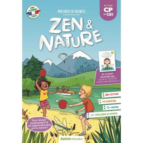 MON CAHIER DE VACANCES ZEN ET NATURE - DU CP AU CE1