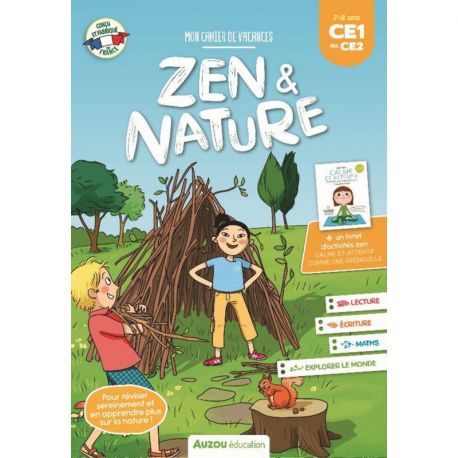 MON CAHIER DE VACANCES ZEN ET NATURE - DU CE1 AU CE2