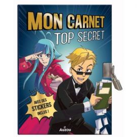 MON CARNET TOP SECRET MANGA