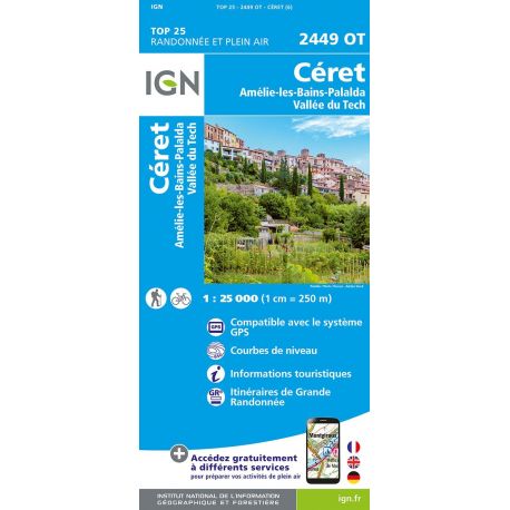 2449OT CERET AMELIE LES BAINS PALALDA VALLEE DU TECH