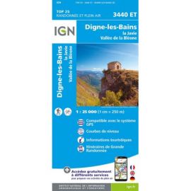 3440ET DIGNE LES BAINS LA JAVIE VALLEE DE BLEONE