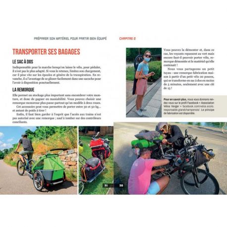 VOYAGE A VELO EN FAMILLE LE PETIT GUIDE PRATIQUE CHAMINA
