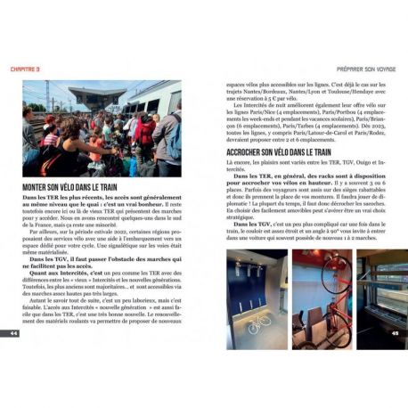 VOYAGE A VELO EN FAMILLE LE PETIT GUIDE PRATIQUE CHAMINA