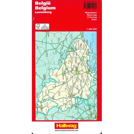 BELGIQUE LUXEMBOURG  1/250 000