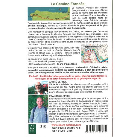 CAMINO FRANCES ST-JEAN-PIED-PORT BURGOS LEON