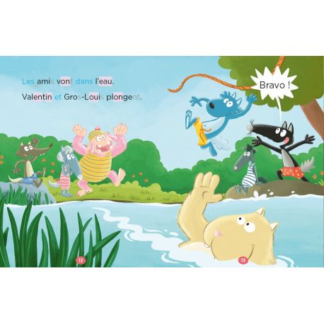 TOUS A L'EAU ! MES LECTURES DU CP AVEC LOUP