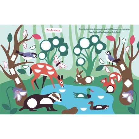LA NATURE - 1000 GOMMETTES FORMES