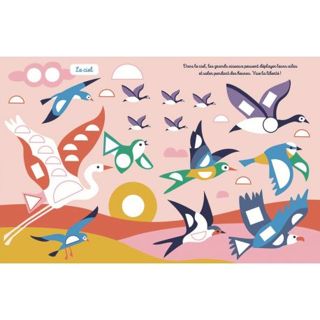 LA NATURE - 1000 GOMMETTES FORMES