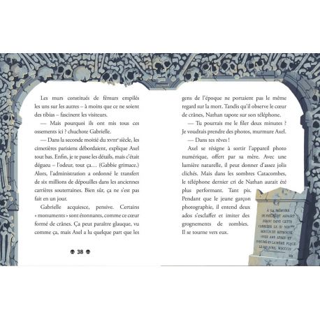 CHASSEURS DE MYSTERES - TOME 1 LA DISPARUE DES CATACOMBES