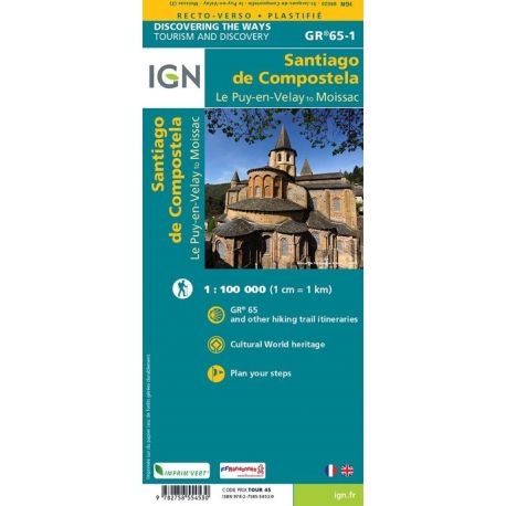 GR65-1 ST JACQUES DE COMPOSTELLE DU PUY EN VELAY A MOISSAC