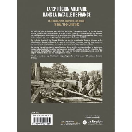 LA 13EME REGION MILITAIRE DANS LA BATAILLE DE FRANCE
