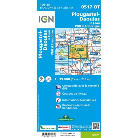 0517OT PLOUGASTEL DAOULAS LE FAOU PNR D'ARMORIQUE