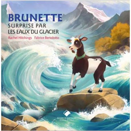 BRUNETTE SURPRISE PAR LES EAUX DU GLACIER