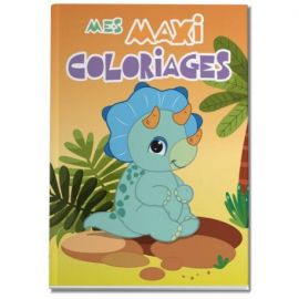 DINOSAURE - MES MAXI COLORIAGES DE 3 A 5 ANS