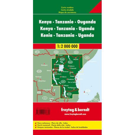 KENYA - TANZANIE - OUGANDA