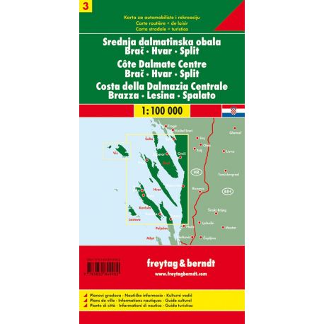 DALMATIE - BRAC - HVAR - SPLIT