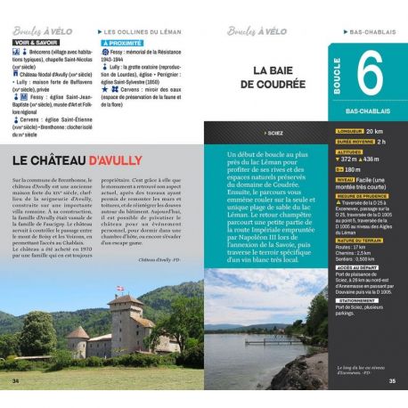 BOUCLES A VELO - AUTOUR DU LAC LEMAN