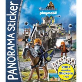 PLAYMOBIL - NOVEL MORE STICKER AND FUN - 2 EN 1