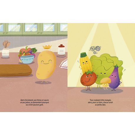 LE PETIT GARCON PATATE OU LE PREFERE DES ASSIETTES