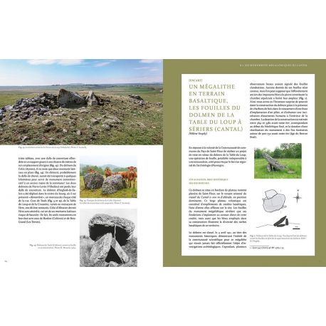 DES HOMMES SUR LE VOLCAN - 100 000 ANS D'HISTOIRE DANS LE CANTAL