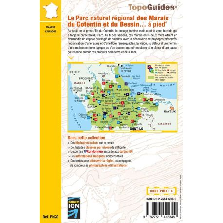 PN20 LE PNR DES MARAIS DU COTENTIN ET DU BESSIN... A PIED