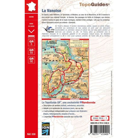GR55/GR5/GR5E LA VANOISE 530 PN DE LA VANOISE