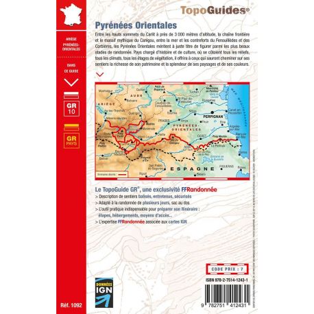 GR10 PYRÉNÉES ORIENTALES ET TOURS DU CAPCIR - CARLIT - CERDAGNE 1092