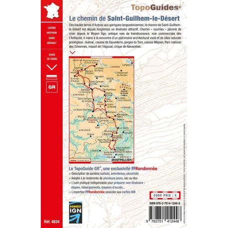GR65/GR6/GR60/GR62/GR7/GR74/GR670 CHEMIN DE ST GUILHEM LE DÉSERT 48