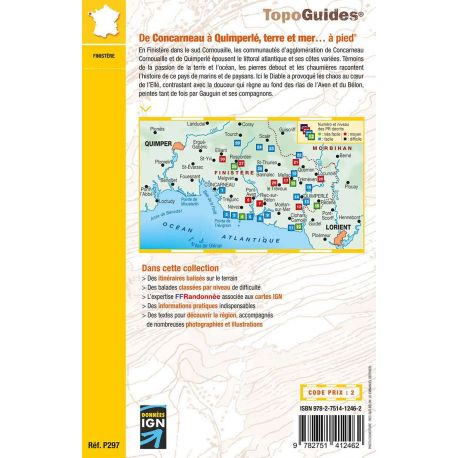 DE CONCARNEAU À QUIMPERLÉ À PIED P297