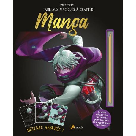MANGA TABLEAUX MAGIQUES A GRATTER