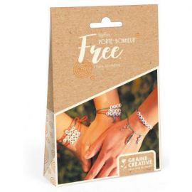 BRACELET PERLES ALPHA - KIT BIJOU PORTE BONHEUR FREE