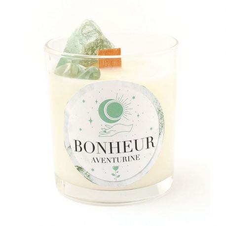 AVENTURINE - KIT BOUGIE TENDANCE LITHOTHERAPIE
