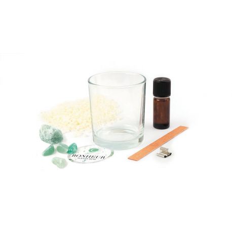 AVENTURINE - KIT BOUGIE TENDANCE LITHOTHERAPIE