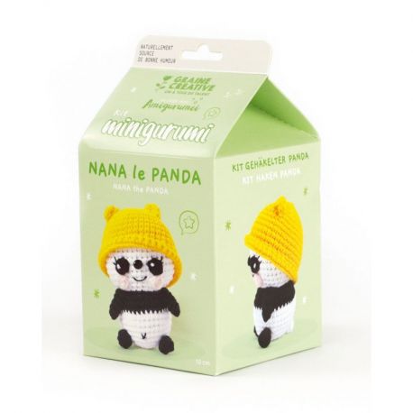 KIT MINIGURUMI PANDA