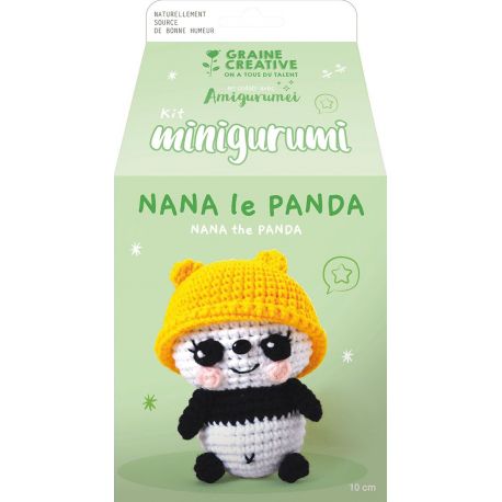 KIT MINIGURUMI PANDA