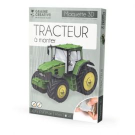 TRACTEUR A MONTER - MAQUETTE 3D