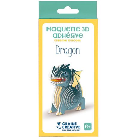 DRAGON - MAQUETTE ADHESIVE 3D