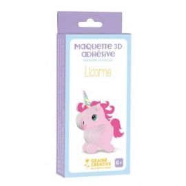 LICORNE - MAQUETTE ADHESIVE 3D