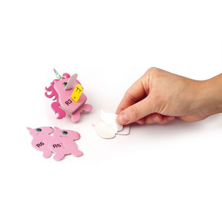 LICORNE - MAQUETTE ADHESIVE 3D