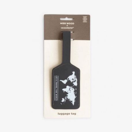 ETIQUETTE DE BAGAGE - GRIS - 21X7CM LUGGAGE TAG (GREY)