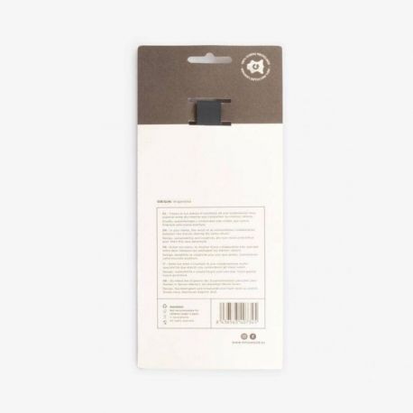 ETIQUETTE DE BAGAGE - GRIS - 21X7CM LUGGAGE TAG (GREY)