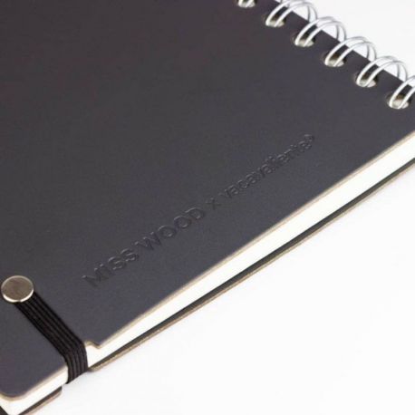 CARNET DE NOTES - GRIS NOTEBOOK (GREY)