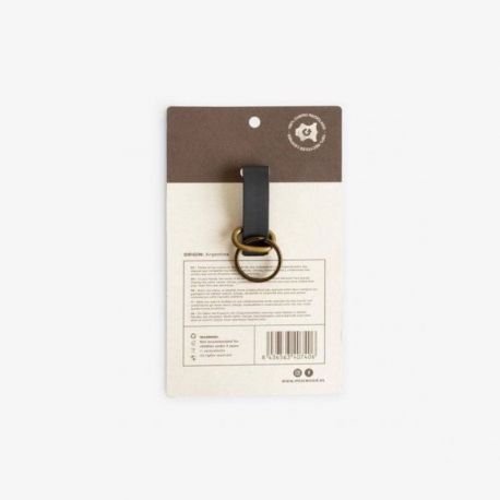PORTE-CLES - GRIS - 12.5X3CM KEYCHAIN (GREY)